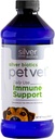 Silver Biotics Pet Vet immunsupport124; Forbedrer immunrespons i Kæledyr124; 16 Fl Oz