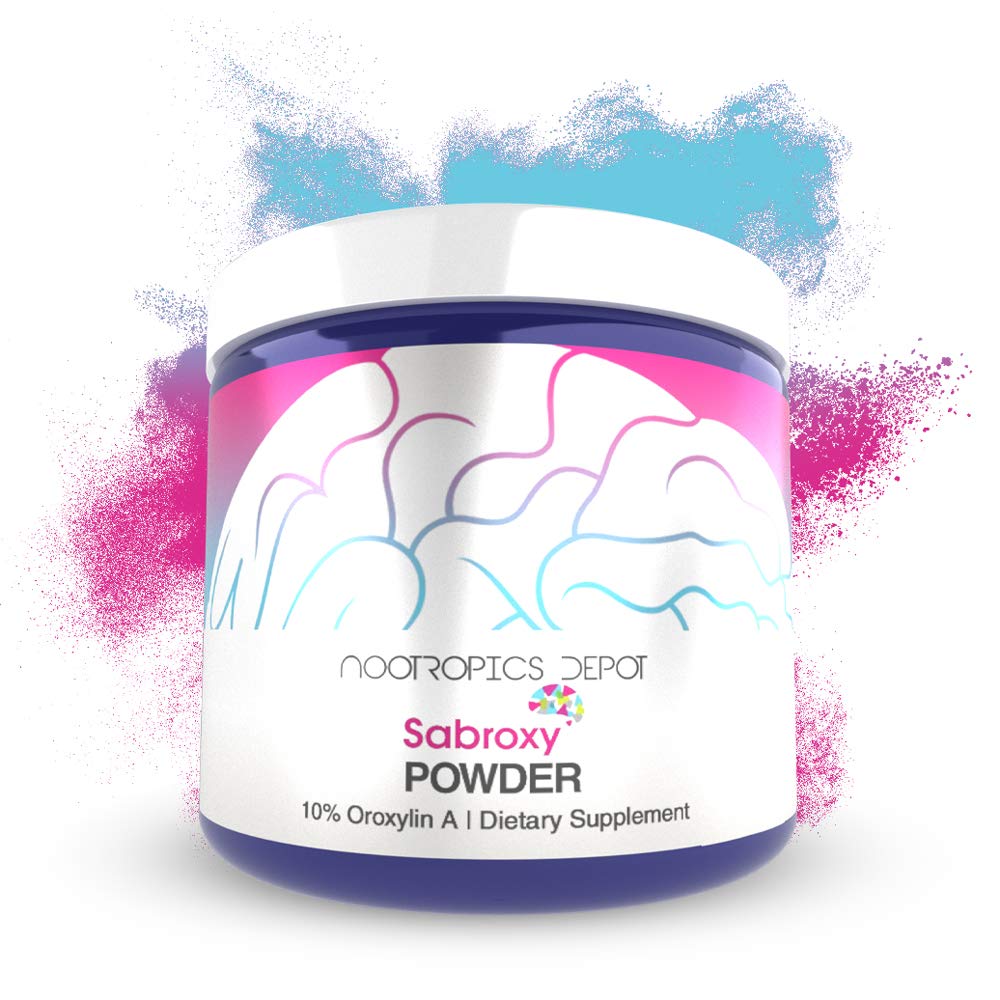 Nootropics Depot Sabroxy ® Oroxylin- pulver 124; 30 mormor • 124; minimum 10% Oroxylin- - 124; Oroxylum indicum • 124; Kan hjælpe med at fremme fokus & motivering • 124; Kan hjælpe med at fremme kognitiv funktion