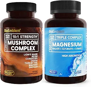 Bioemblem Triple Magnesium Complex og Mushroom Complex