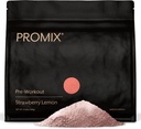 Promx Pre- workout Powder, Strawberry Lemon - øger fokus, energi & udholdenhed - Med koffein, B12, Beta- alanine & L- Tyrosine - Gluten & Dairy- Free, 10.05 oz