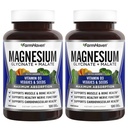 FarmHaven Magnesium Glycinate & Malate Complex w / D3- vitamin, 100% chelated for Max Absorption- Knoglesundhed, nerver, muskler, 240 kapsler, 120 dage