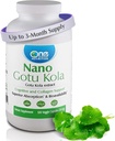 One Planet Nano Gotu Kola 250 mg Veggie Capsules (120 Servere), Gotu Kola Extract, Nano for Enhanced Absorption, Enhances Brain Function & Collagen Syntese, Non- GMO, Vegan, Gluten- Free