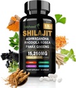 Shilajit for mænd / kvinder - Pure Himalayan Organic, Shilajit kapsler med Ashwagandha, Kosttilskud 60 Kapsler Alternativ til harpiks, Drops & Gummies
