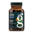 Gaia Urter Sound Sleep - Natural Sleep Support to Promote Cale & Relaxation - med Valerian Root, Passionflower & Mere - 120 Vegansk flydende Phyto- Kapsler (40-dages Tilgang)