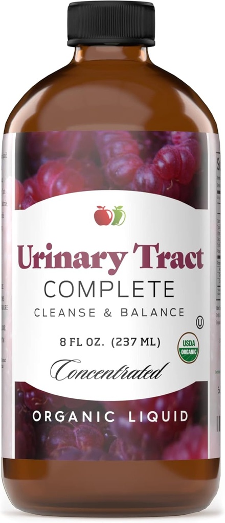 Komplet Natural Products Urinary Tract Complete 8oz - Flydende supplement til en Urinary Tract Cleanse, Defense, Sundhed, og Behandling med Økologisk Tranebær & Økologisk D- Mannose