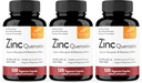 Sandhu 's Zink Quercetin 120 vegetariske kapsler (pakke med 3)