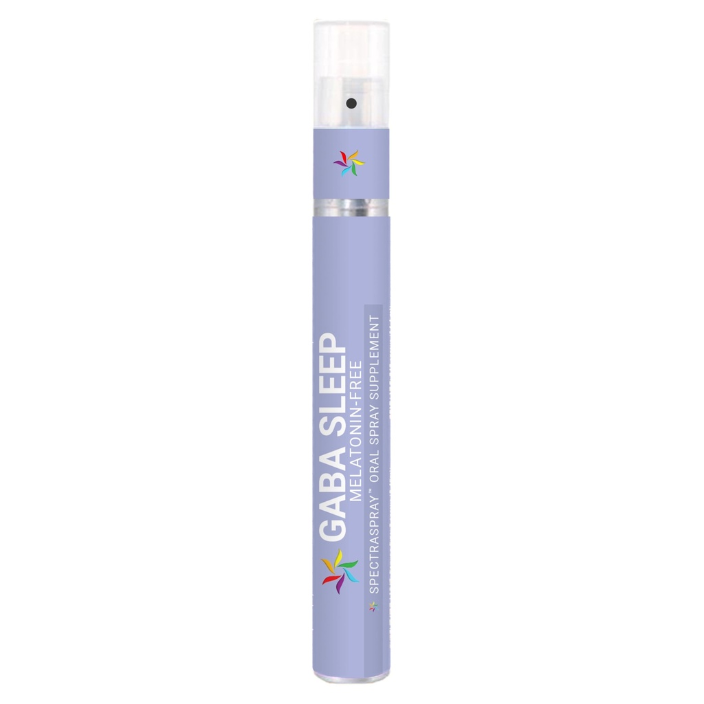 Melatonin Free GABA Sleep Support Support - Vegansk, Natural & Effektiv Oral Spray med GABA, L- Theanine, 5 HTP, & Herbal Blend. Non- GMO, No Melatonin, 30 dages forsyning