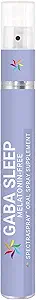 Melatonin Free GABA Sleep Support Support - Vegansk, Natural & Effektiv Oral Spray med GABA, L- Theanine, 5 HTP, & Herbal Blend. Non- GMO, No Melatonin, 30 dages forsyning