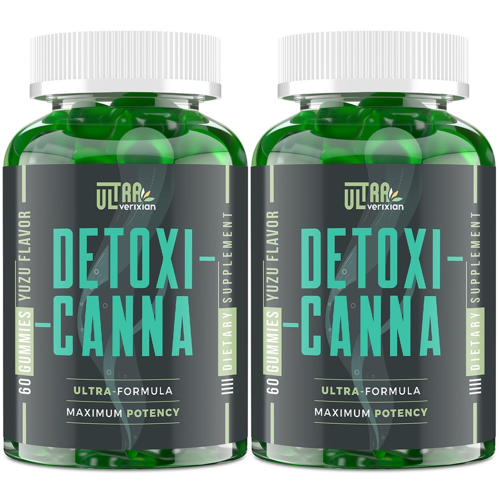 Detox Cleanse Gummies - Lever, Gut, Nyre Cleanse Detox & Reparation, Hurtig & effektiv Full Body Cleanse Bedste for kvinder og mænd med mælk tidsel - Natural Plant- baseret Detox tillæg, 120 Gummies