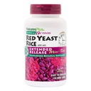NaturesPlus Herbal Actives Red Yeast Rice, Extended Release - 600 mg, 120 Mini Tablets - Herbal Supplement - Vegan, Vegetar, Gluten- Free - 60 Servere