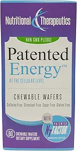 Nutritional Therapeutics Patenteret energi med NT Factor, 60 blandet berry Chewable Wafers