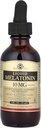 Solgar Liquid Melatonin 10 mg, Natural Black Cherry Flavor - 2 fl oz - Great for Jet Lag - Vegan, Gluten & Dairy Free, Kosher - 59 Servere