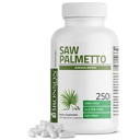 Bronson Saw Palmetto ekstra styrke støtter sund prostata funktion og urinvejstilskud - ikke GMO, 250 vegetariske kapsler