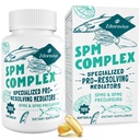 Specialiseret pro- Resolving Mediatorer og SPM Precursors Complex, SPM supplement til Balanceret immunrespons, hjerne, Tissue & Cellular - 120 Softgels