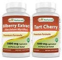 Bedste Naturals Bilberry Extract 1000mg & Tart Cherry Extract 1000 mg