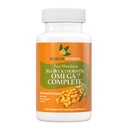 SeabuckWonders Organic Sea Buckthorn Oil, Omega- 7 Complete Softgels, 180 Greve, med Omega 3, 6 & 9, Understøtter hår, Hud & Nail Sundhed, 1000mg pr Servering