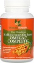 SeabuckWonders Organic Sea Buckthorn Oil, Omega- 7 Complete Softgels, 180 Greve, med Omega 3, 6 & 9, Understøtter hår, Hud & Nail Sundhed, 1000mg pr Servering
