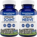 Stonehenge Health Dynamic Joint & Dynamic Nerve Bundle Supplements: Fælles discomfort, Stifness, Support Comfort, Tingling, Numbness, Burning, fælles sundhed