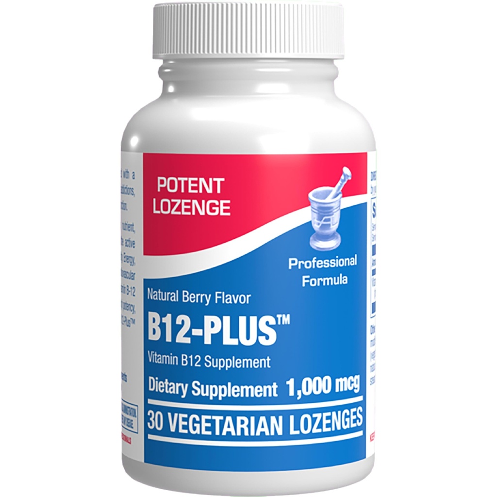 Vitamin B12 Methylcobalamin 1000 mcg - Clinical Formel Methyl B12 Sublingual 1000 mcg Tasty Lozenges for Energy Eye Nerve and Brain Support for Men and Women - 30 Count (Berry Flavor)