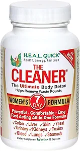Century Systems The Cleaner Detox, Powerful 7-Day Complete Internal Cleansing Formula for Women, Support Digestive Health, 52 Vegetarian Capsules