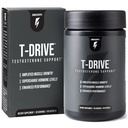 InnoSupps: T-Drive-124; Testosteron Booster-124; Amplify Muskelvækst-124; KSM- 66 Ashwagandha, Bor, Fenugreek-124; 90 Kapsler