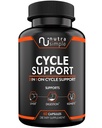 Cykelstøtte supplement til mænd og kvinder - Natural lever rense Detox & Reparation - Gut Health & Nyre Support med mælk tidsel, Beet Root, Mælkebøtte, Cholin, Artichoke Extract - 60 kapsler