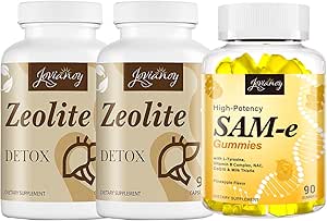 SAM- e gummier med L- Tyrosine + Zeolit Detox kapsler