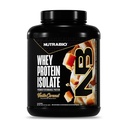 NutraBio 100% Whey Protein Isolate Protein Powder, 25g Protein med komplet Aminosyreprofil, Non- GMO, Soy & Gluten Free, Low Carb, Low Calorie Whey Protein Powder, Vanilla Caramel, 5 Lbs