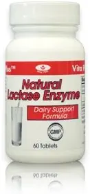 Naturlig Lactase Enzyme, 60 tabletter