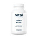 Vital Nutrients Herbal Biotic - Herbal immunforsvar supplement - Antioxidant support fremmer sundt immunsystem - Gluten, Dairy, Soy Free - Non-GMO - 120 Kapsler