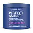 BodyHealth PerfectAmino Powder - BCAA og EAA Powder til Pre and Post Workout - Amino Acid Energy Drikke til mænd og kvinder til at støtte Lean Muscle og inddrivelse - Blandede Berry - 30 Servering