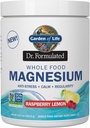 Livets have Hele fødevarer Magnesium pulver, 421.5g - Raspberry Lemon, Vegan, Gluten & Sukker Free
