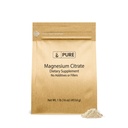 Pure Original Ingredients Magnesium Citrate (1lb) Magnesium supplement, Unflavored, Opløser nemt