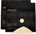 ProMix Nutrition Casein Protein Powder - Grass- Fed, Pasture Raised, Slow Release 25g Micellar Casein - 5,4g BCAAs Gluten Free, Sugar Free, Soy Free - Vanilla, 5lb