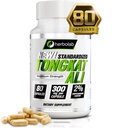 Herbolab Tongkat Ali For mænd Root Supplement 200: 1, Standardiseret til 2% Eurycomanone, 1200mg, 30 dag Supply, Longjack Tongkat Ali for mænd, Eurycoma Longifolia Extract Powder Kapsler, Malaysian Ginseng