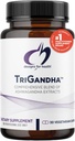 Design for Health TriGandha - Triple Ashwaganda Root & Leaf Extract Adaptogent Supplement - Vegan Pills, Non- GMO (30 kapsler)