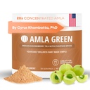 Amla Powder Superfood supplement med Græskar Spice, 20x Ultra Koncentreret Amla, Lavet med kanel, Ingefær, Nutmeg, Cloves, Allspice, Cardamom, indiske Gooseberries, Græskar Spice, 30 Servere