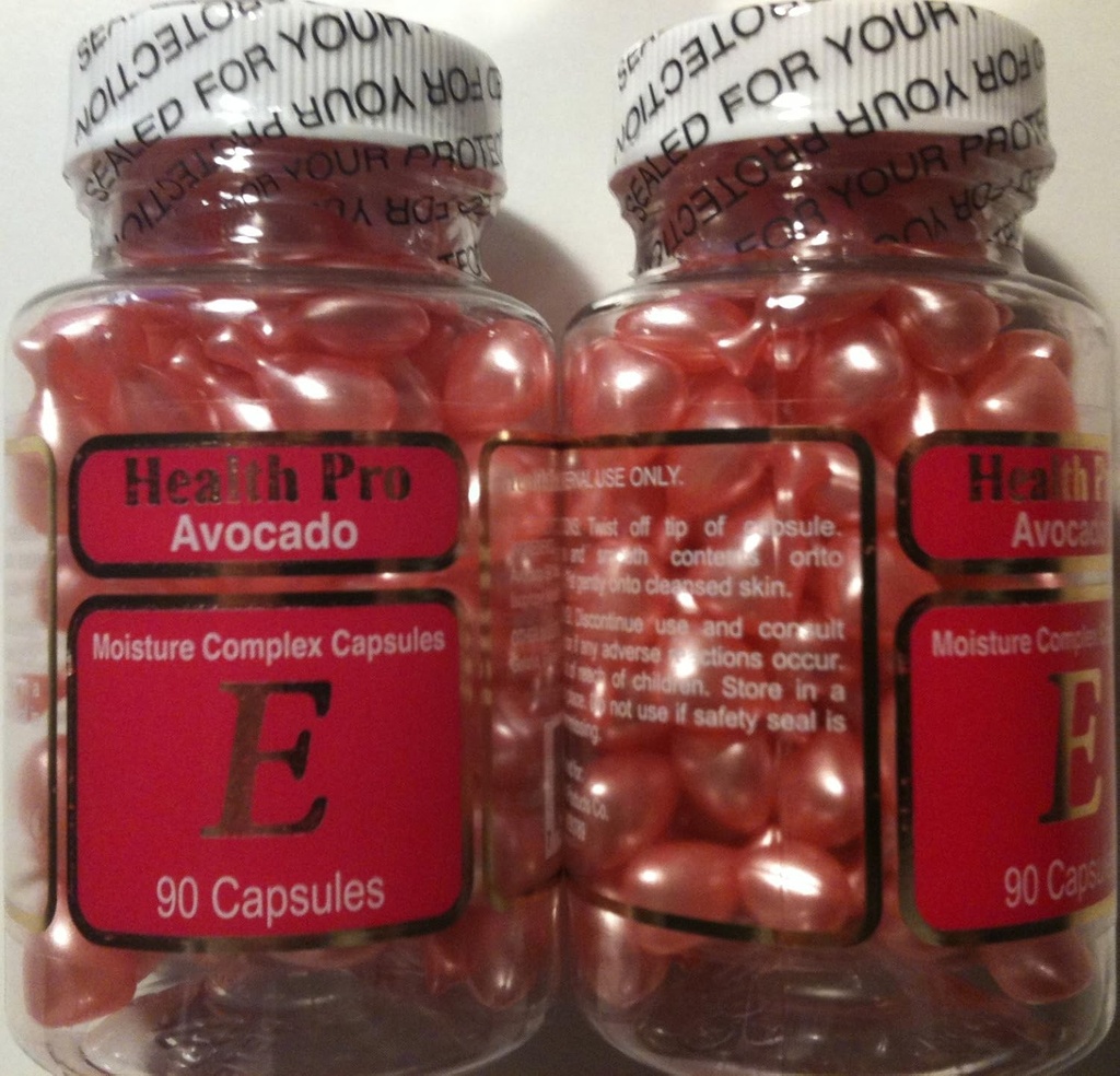 Vitamin E Skin Oil Avacado, 90 Softgels (pakke med 2)