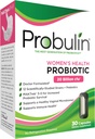 Probulin Kvinder Sundhed Probiotisk + Prebiotic for Vaginal, Gut & immunforsvar - 20 Millioner CFU - 12 Probiotiske Strops, 30 Veganske Kapsler