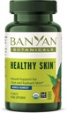 Banyan Botanicals Sund Hud - Økologisk Skin supplement - for strålende og sund udseende hud - 90 tabletter - Ikke-GMO bæredygtigt sour Vegan