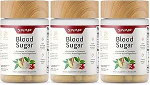 Snap Supplements Blood Sugar Blend - 180 Tæl