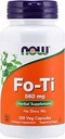 Now Fo- Ti, Ho Shou Wu, 560mg, 100 Veg kapsler (pakning med 3)