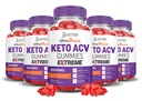 Justified Laboratories (5 Pack Ultra Quick Keto ACV Gummies Extreme 2000MG Ultraquick Keto Gummies Apple Cider Vinciate Formuleret med Pomegranate Beet Juice Powder B12 Vegan Non GMO 300 Gummys
