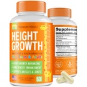 Højde Vækst Maximizer - Lavet i USA - Naturlig Højde Stigning Booster & Teen Vitaminer - piller til at vokse højere ved enhver alder - Knoglevækst supplement for voksne & børn