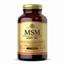 Solgar MSM 1000 mg - 120 tabletter - Understøtter Joints & Connective Tissue - Non- GMO, Vegan, Gluten Free, Dairy Free, Kosher - 120 Servere