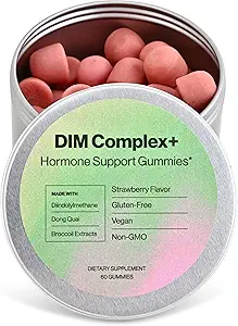 DIM Complex gummies for Hormone Support Extra Strength Diindolylmethan Plus Dong Quai & Broccoli Extract