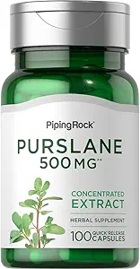 Piping Rock Purslane Leaf Supplement: 124; 500mg