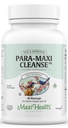 Maxi Health Intestinal Rengøring for mennesker - Natural fordøjelsesmiddel Gut Flora Body Detox for kvinder - Gut Rengøring for mænd - Bloated Belly Relief med Black Walnut Wormwood Herb (90 Capsules)