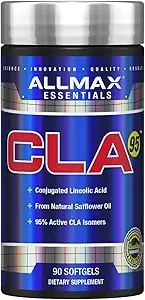 Allmax Nutrition - CLA (95% konjugeret linolsyre) - 90 Softgel