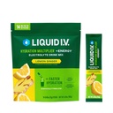 Liquid I.V. ® Hydration Multiplier + Energy - Lemon Gingefær 124; Electrolyte Powder Drink Mix 124; 1 pakke (14 Servere)